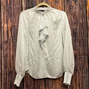 WHBM Ruffle Blouse